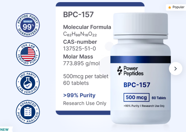 BPC-157 500mcg (60 tablets)